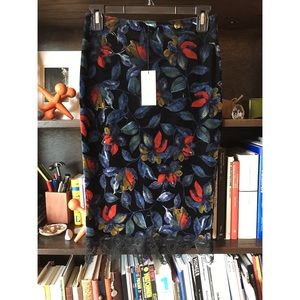 ASTR velvet pencil skirt, NWT